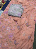 Bareeze 3PC Karandi Suit - Baby Pink