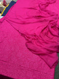 Bareeze 3PC Karandi Suit - Shocking Pink