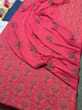 Bareeze 3PC Karandi Suit - Maroon