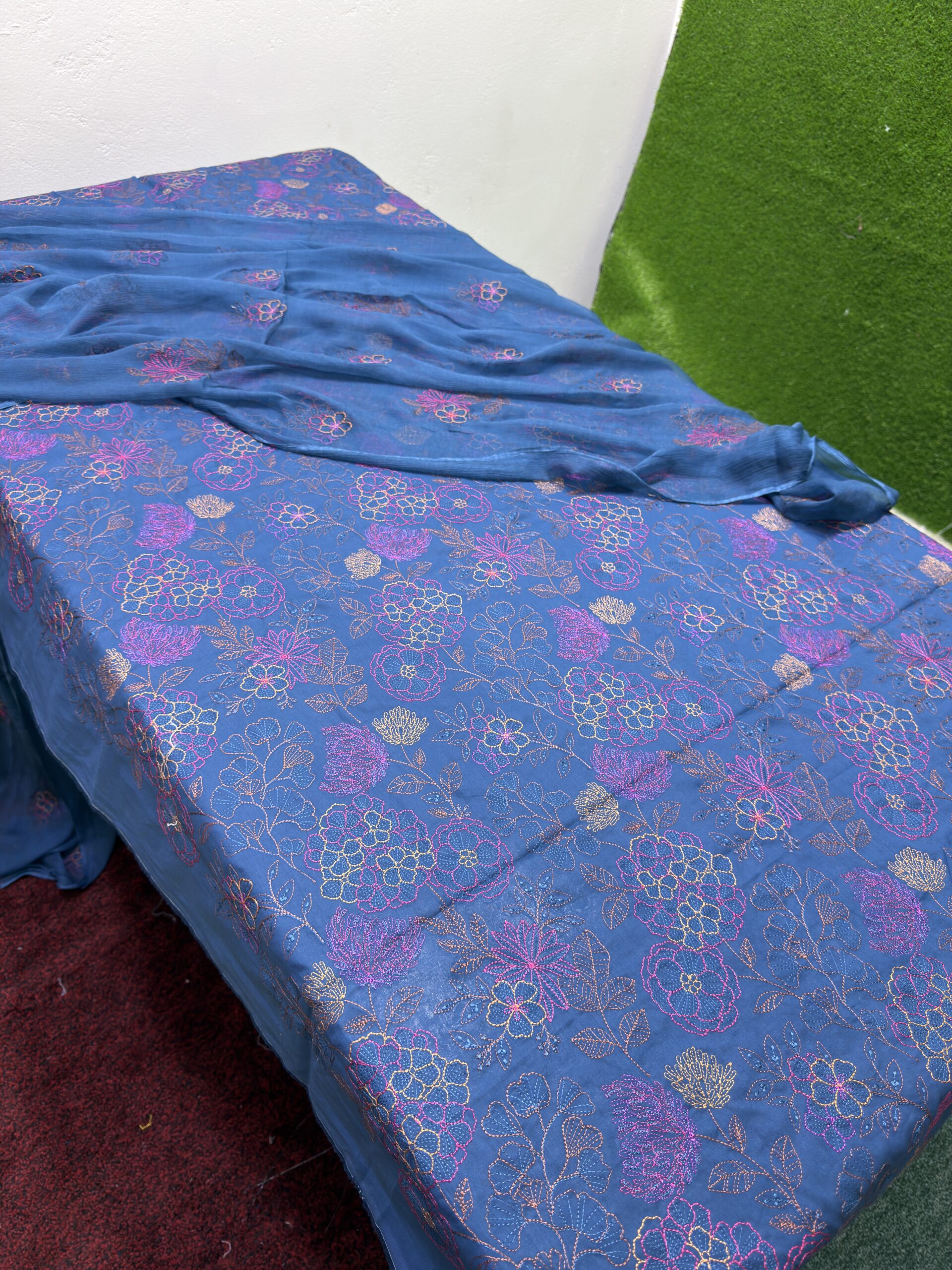 lawn 3 pc suit