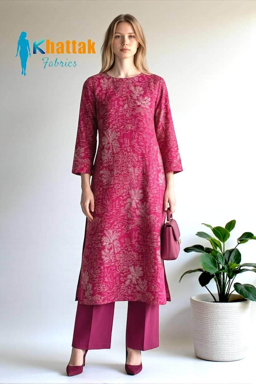 Khattak Fabrics 0093 – Breathable and Warm Karandi Fabric by Khattak Fabrics