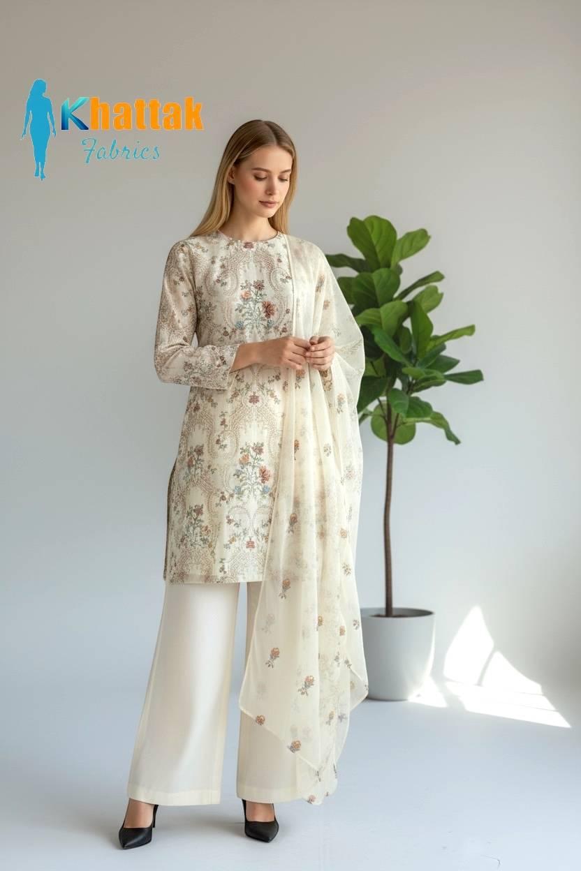 Khattak Fabrics 0089 – Soft and Stylish Winter Karandi Fabric