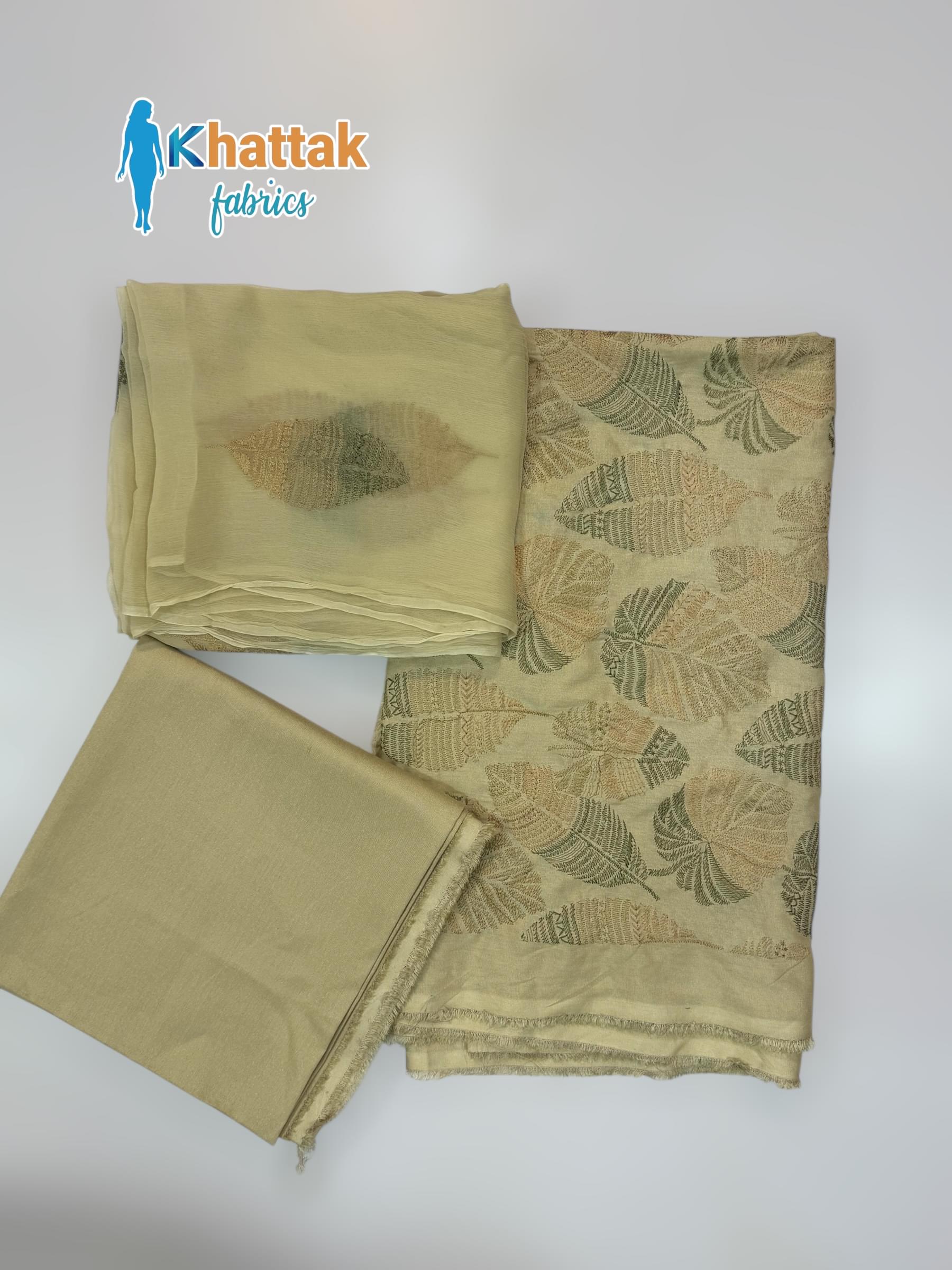 ALT 2: Winter Karandi – 3PC KF-131 Fabric Set